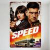 Металлическая жестяная табличка SPEED Film, Винтажная кинопленка для декора стены с двумя персонажами и городским автобусом, Ретро железная табличка для дома Мужской уголок B