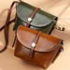 Genuine Leather Women's Bag Women's Vintage Shoulder Bag Women's Crossspan Small Bag