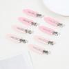 8pcs/set Women Girls No Bend  Seamless Hair Clips Side Bangs Barrette Makeup Washing Face Accessories Styling Hairpins