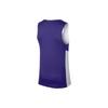 Nike Color-Block Sleeveless Basketball Jersey Men Tops White Purple 867767-546