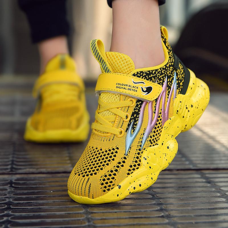 Children's Shoes Casual Shoes Parent-Child Shoes Trend Shoes Children's Trend All-Match Casual Fashion Rotating Button Shoes Basketball shoes