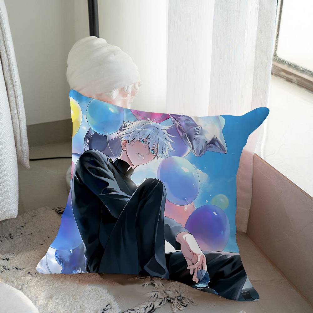 Аниме S-Сатору Г-Годжо Наволочка Чехол для диванной подушки Украшение для дома и комнаты Детский подарок