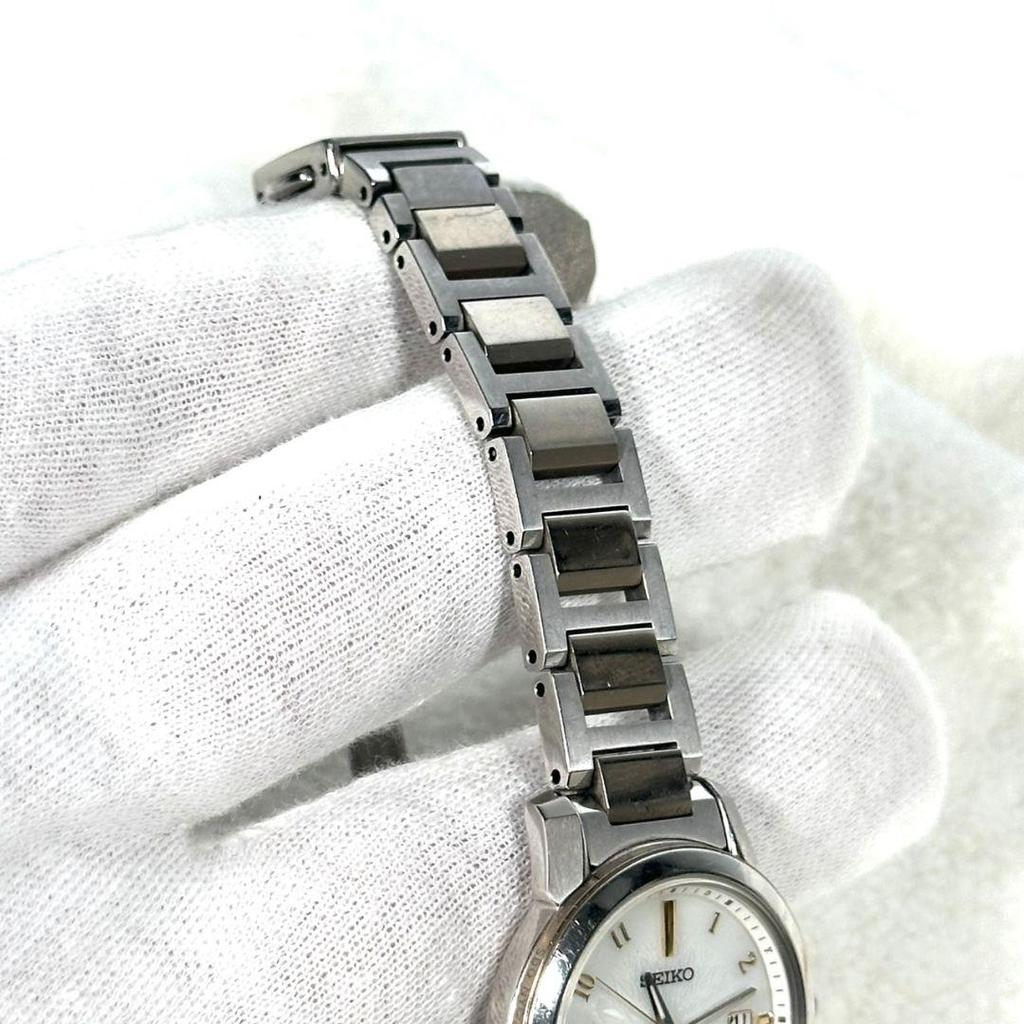 [USED] Seiko Lukia 1B35-0AN0 Titanium White SSQV082