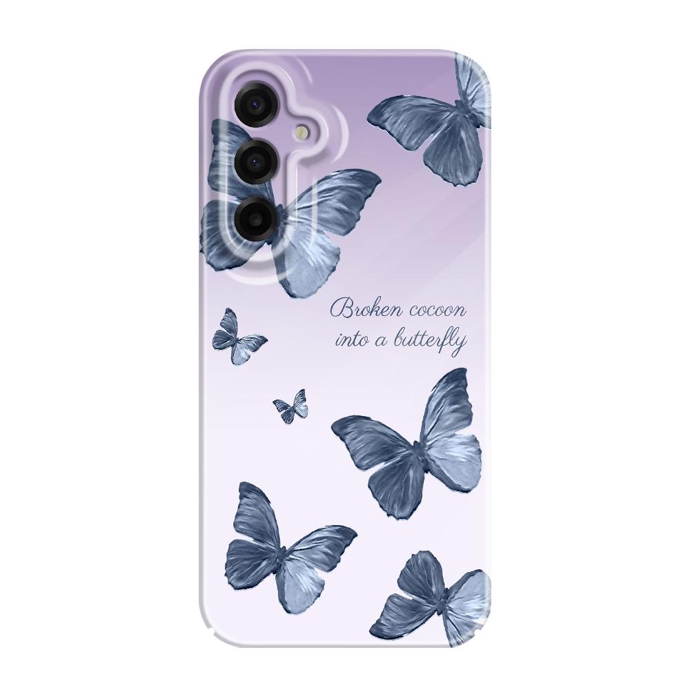 Alluring Butterfly Phone Case For Samsung Galaxy A57 A37 A17 A56 A36 A26 A16 A06 A55 A35 A25 A15 A05 4G 5G Film Hard Cover