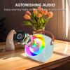 Wireless Speaker Portable Stable BT Connection Karaoke Speaker with Dual Microphone