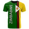 Летний топ с круглым вырезом и 3D-принтом Зимбабве, модная повседневная мужская футболка с коротким рукавом
