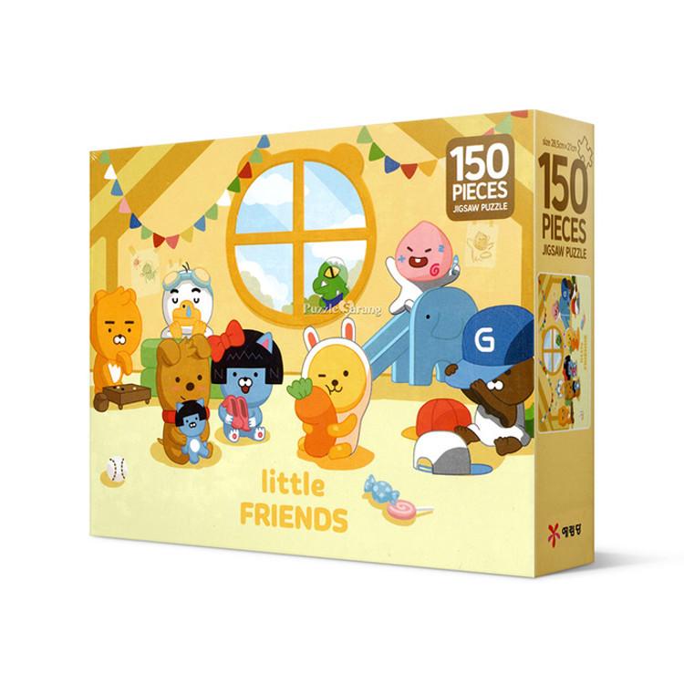 Пазл из 150 деталей - Кафе для детей Kakao Little Friends, популярный корейский пазл