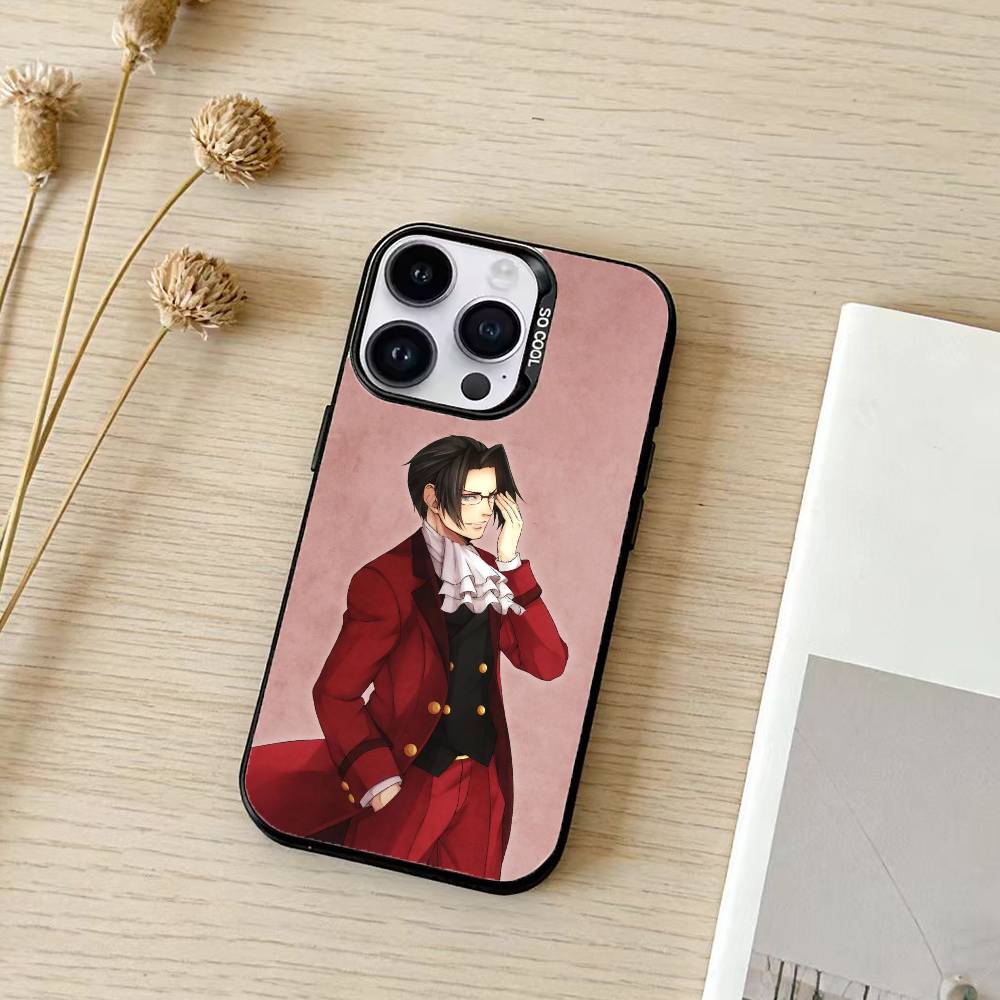 Игра туз A-адвокат Чехол для телефона для iPhone 17,16,15,14,13,12,11,Pro Max,Plus Конфетный Серебристый Чехол