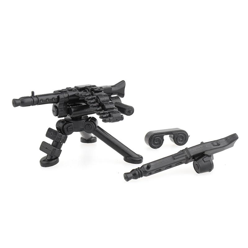 Военная Модель Бронированный Автомобиль SWAT Машина Оружие Армейский Солдат Полиция Бандит Пулемет Строительные Блоки Фигурка Кирпичные Игрушки