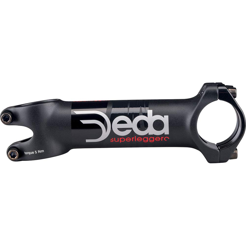 DEDA Superleggero Stem TEAM Black X 100mm 1003160003 Handlebar Stem (31.7) (BK) (2020) 82° (Road/Shredless)