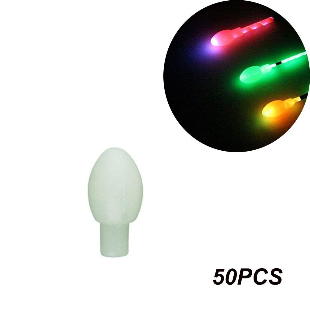 Material Bottom Beans Rubber Bean Luminous Night Fishing Glowing Beans Fishing Float Accessories