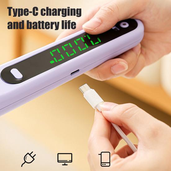 Детский альтиметр Портативный беспроводной электронный ростомер с LED-дисплеем Цифровой экран Бесконтактный инструмент для мониторинга роста детей