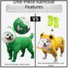 Waterproof Dog Raincoat Transparent Hood Pet Rain Jacket Rompers Cat Rainproof Pet Clothes  Pet Cat