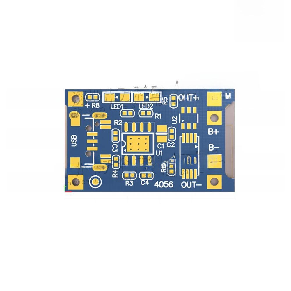 Плата зарядки литиевых аккумуляторов TP4056 (1A) с защитой от перезаряда/переразряда для аккумуляторов 18650 3,7 В-4,2 В