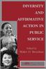 Книга Diversity And Affirmative Action In Public Service
