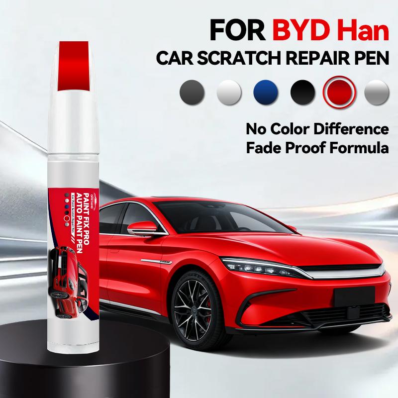 Для BYD Han Краска для подкраски царапин Кисточка для ремонта Автоаксессуары Сделай сам Черный Белый