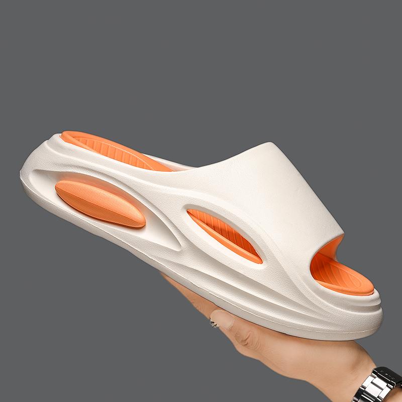 Модные легкие повседневные летние мужские и женские сандалии на платформе, пляжные шлепанцы, пара, новые туфли для ванной комнаты, роскошные сандалии