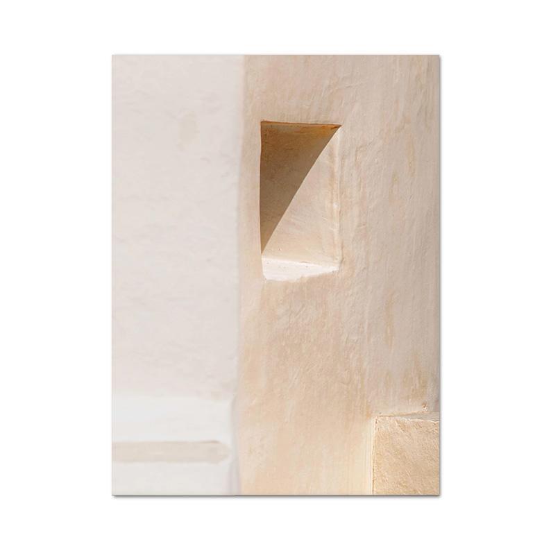 Современная абстрактная нейтральная архитектура постер лестница угловой холст живопись галерея настенные художественные фотографии минималистичный домашний декор в стиле бохо