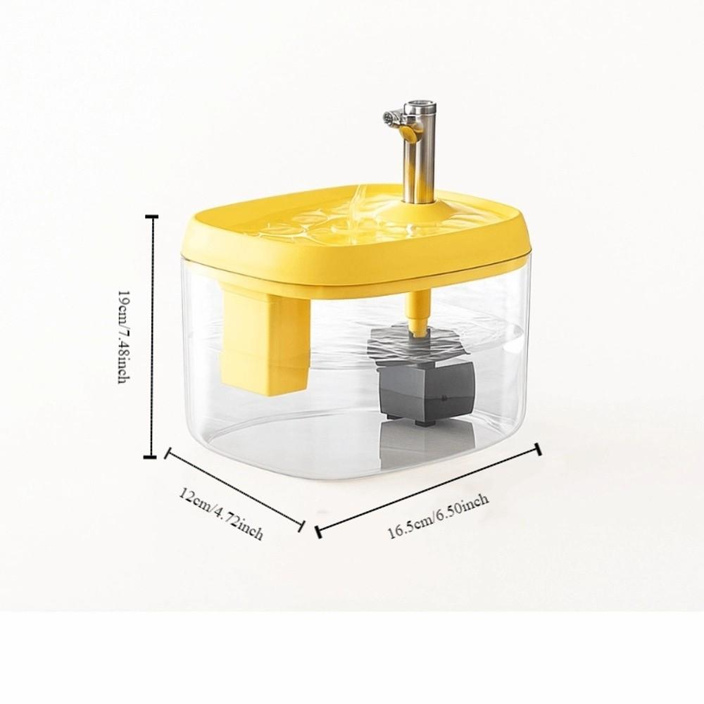 1.5L Automatic Water Dispenser Large Capacity Pet Water Feeder Dog Drinking Fountain Household