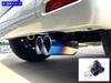 BRIGHTZ JF3 JF4 Stainless Steel Dual Exhaust Muffler Blue JF F3 F4 3 4 N BOX NBOX N BOX N BOX N BOX N-BOX Cutter, [MUF-CUT-022]
