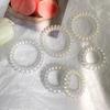 Frosted Mermaid Color Phone Coil Hair Tie - Korean Style Sweet Hair Accessory