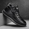 Модные кожаные ботинки для мужчин, зимние, нескользящие, повседневные, износостойкие, модные, универсальные, повседневные туфли, новые дизайнерские, удобные, водонепроницаемые