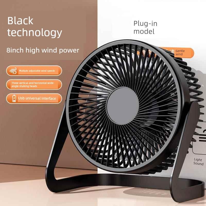 Desktop Small Fan, Ultra-Quiet Mini Fan for Office, Portable Desktop Small Fan for Students, Silent Mini Fan