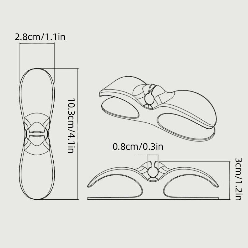 1pcs Fixing Clamp for Power Cord Hook Wire Cable Winder Holder Home Appliance Plug Organizer Device Data Line Management Clips