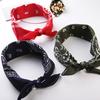 Women Sport Kerchief Neck Wrap Tie Band Cotton Bandana