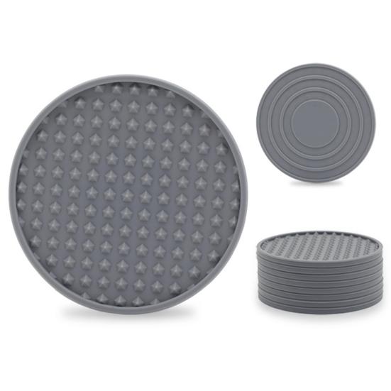 Удобная противоожоговая теплоизоляция, многоразовая силиконовая чашка, подставка для напитков, кухонные принадлежности, подставка для напитков