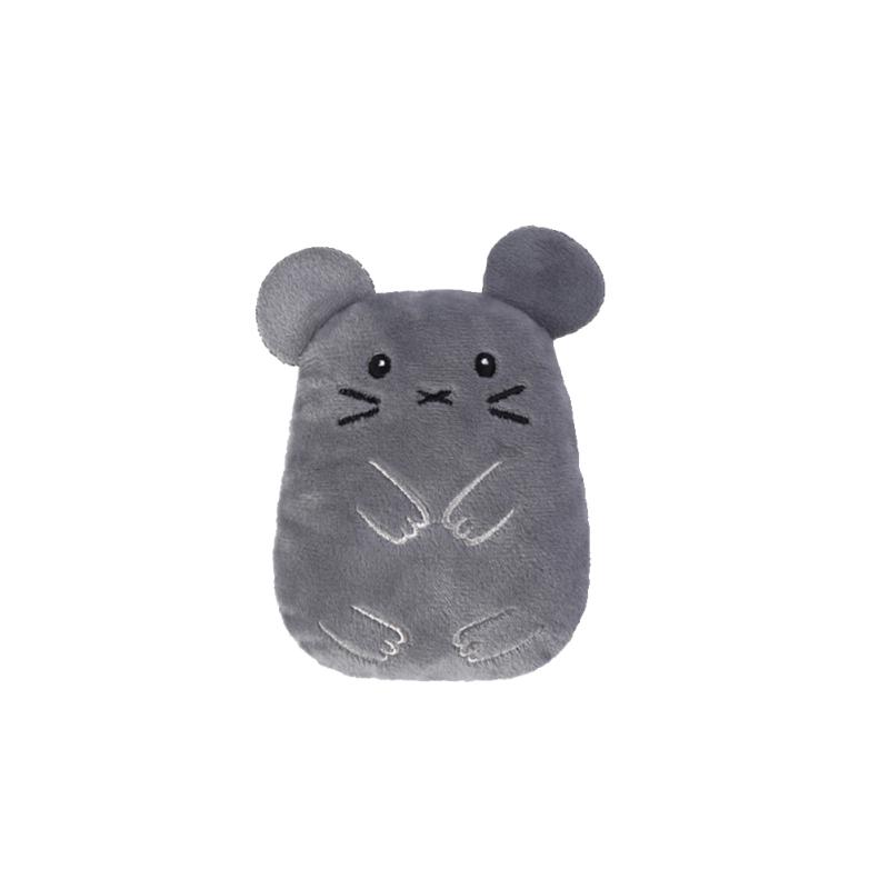 Игрушка Кошачья мята Мультяшная в форме животного Звуковая Устойчивая к царапинам Плюшевая Игрушка с ароматом кошачьей мяты