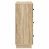 Drawer Cabinet Sonoma Oak 66 x 34.5 x 87 cm Particleboard