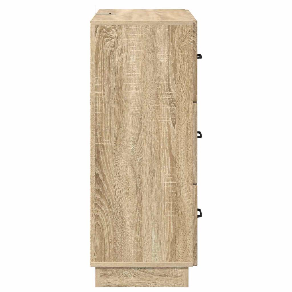 Drawer Cabinet Sonoma Oak 66 x 34.5 x 87 cm Particleboard