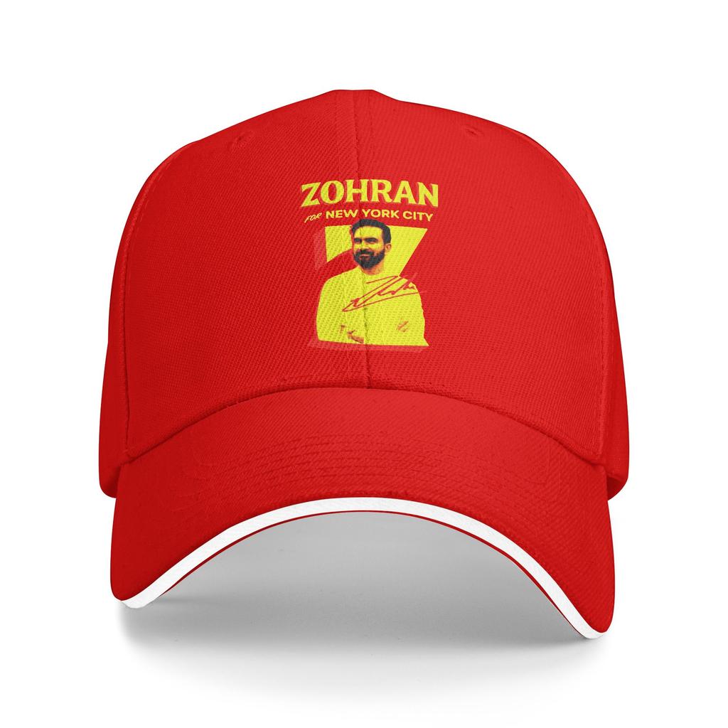 Baseball Cap Can Zohran Win Mamdani Democrat Men Trucker Hat Caps Hat Vintage Outdoor Running Golf Adjustable Fit Snapback Cap