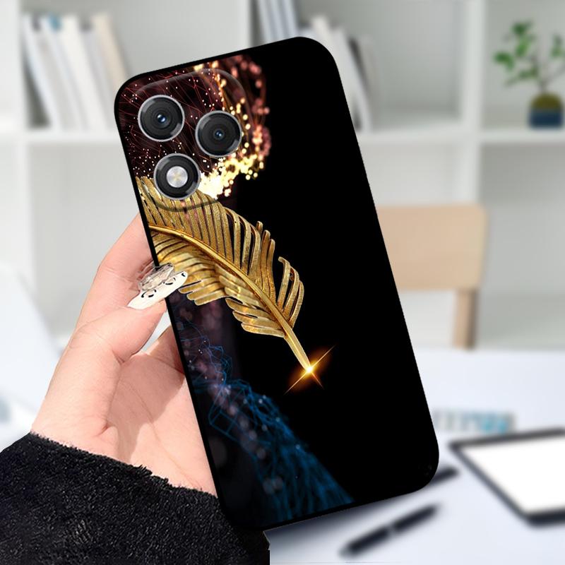 Модный окрашенный чехол Para для Honor 400 Lite 5G, мягкий чехол ABR-NX1, силиконовый TPU, защитная крышка для телефона для Honor 100 200 Pro, протектор