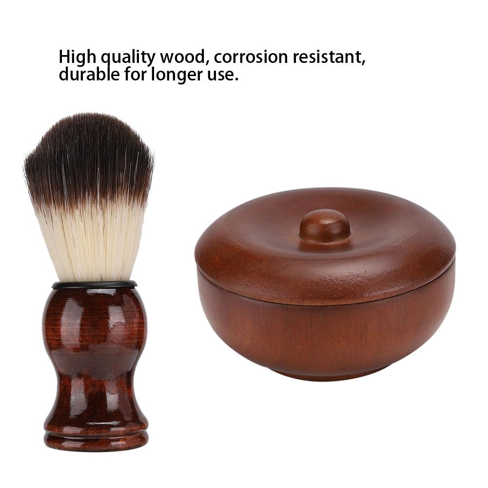 Мужской крем для бритья бороды, мыло, мягкая щетка для волос, наборы инструментов для чистки бороды(Помазок для бритья Чаша для мыла для бритья )