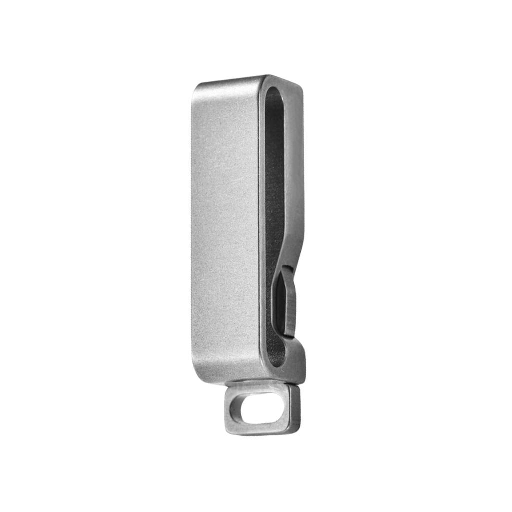 Брелок Многофункциональные кольца Кольца для ключей Пряжка Титановый сплав Брелок Зажим для ремня для крючка для ключей Кольца для ключей