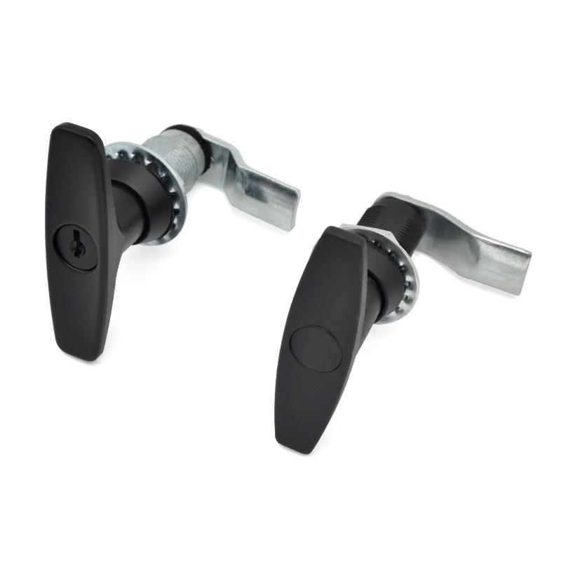 T-handle compression type telescopic handle door lock Cabinet equipment door lock