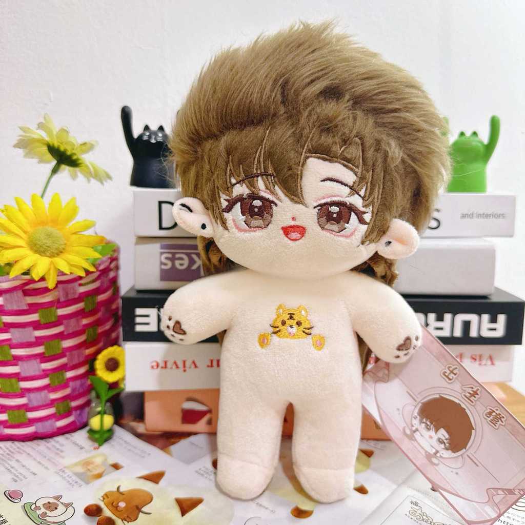 Cotton Stuffed Doll With Removable Clothes For Kids And Adults Collectible Plush Toy Gift