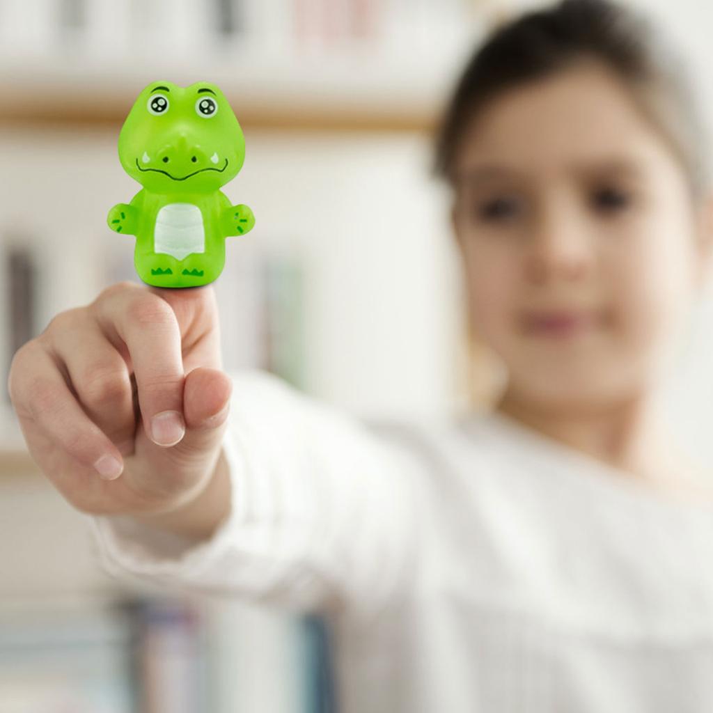 6 Наборов Пальчиковых Кукол Животных, Милые Пальчиковые Куклы, Кукольный Реквизит, Игрушки-Пальчиковые Куклы для Детей и Малышей