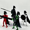 1 Набор фигурок робота-воина с аксессуарами, многосуставная 3D-печатная модель робота, шарнирная фигурка-манекен, украшение, для детей и взрослых