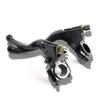 Black Alloy 7/8'' 22mm Left Handle Brake Lever Perch Assembly For 47cc 49cc Dirt Bike ATV Quad Mini Moto 97cc Baja Scooter Moped