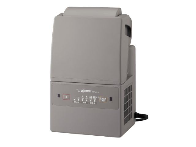 Zojirushi Futon Dryer Smart Dry Entry Модель Не требуется шланг для коврика Компактная скорость сушки Регулировка угла наклона Серый и RF-UA10-HA