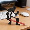 Подставка для ручек в виде воина, напечатанная на 3D-принтере, в стиле колдуна, гладиатора, кошмара души, для украшения дома, офиса, рабочего стола, книжной полки.