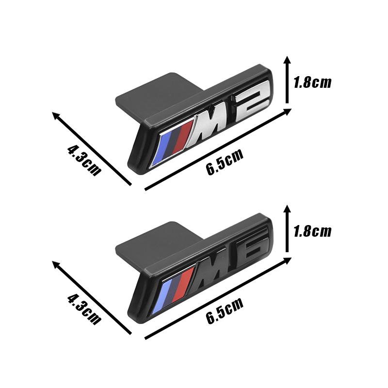 ABS Car Styling M Logo Badge Front Grille Grill Emblem Accessory For BMW M2 M3 M4 M5 M6 G01 E84 E83 G11 G07 G86 F10 G80 E60 F39