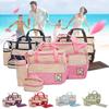 Diaper Bag 5Pcs Multifunctional Dot Kids Nappy Mummy Handbag Diaper Pad Feeding Bottle Holder  Bag