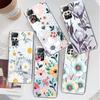 Daisy Flower Floral Clear Phone Case For Xiaomi Redmi Note 12 7 8 9 8t 11t 8 10 Pro 9s 10s 11 11s For Mi 9a 9 9c 9t 10 10c K40
