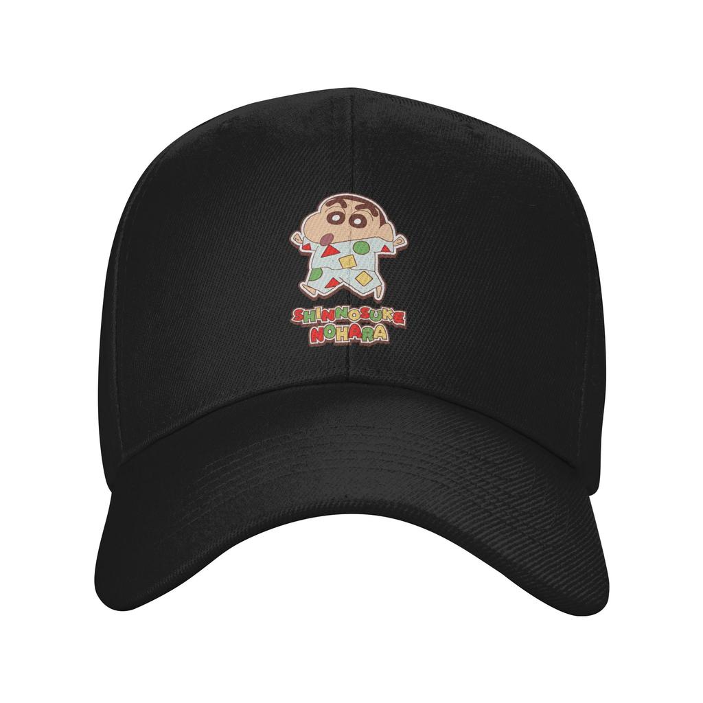 Happy Crayon Shinchan Anime Baseball Cap Unisex HipHop Sun Hat Hat Adjustable Polyester Dad Hat