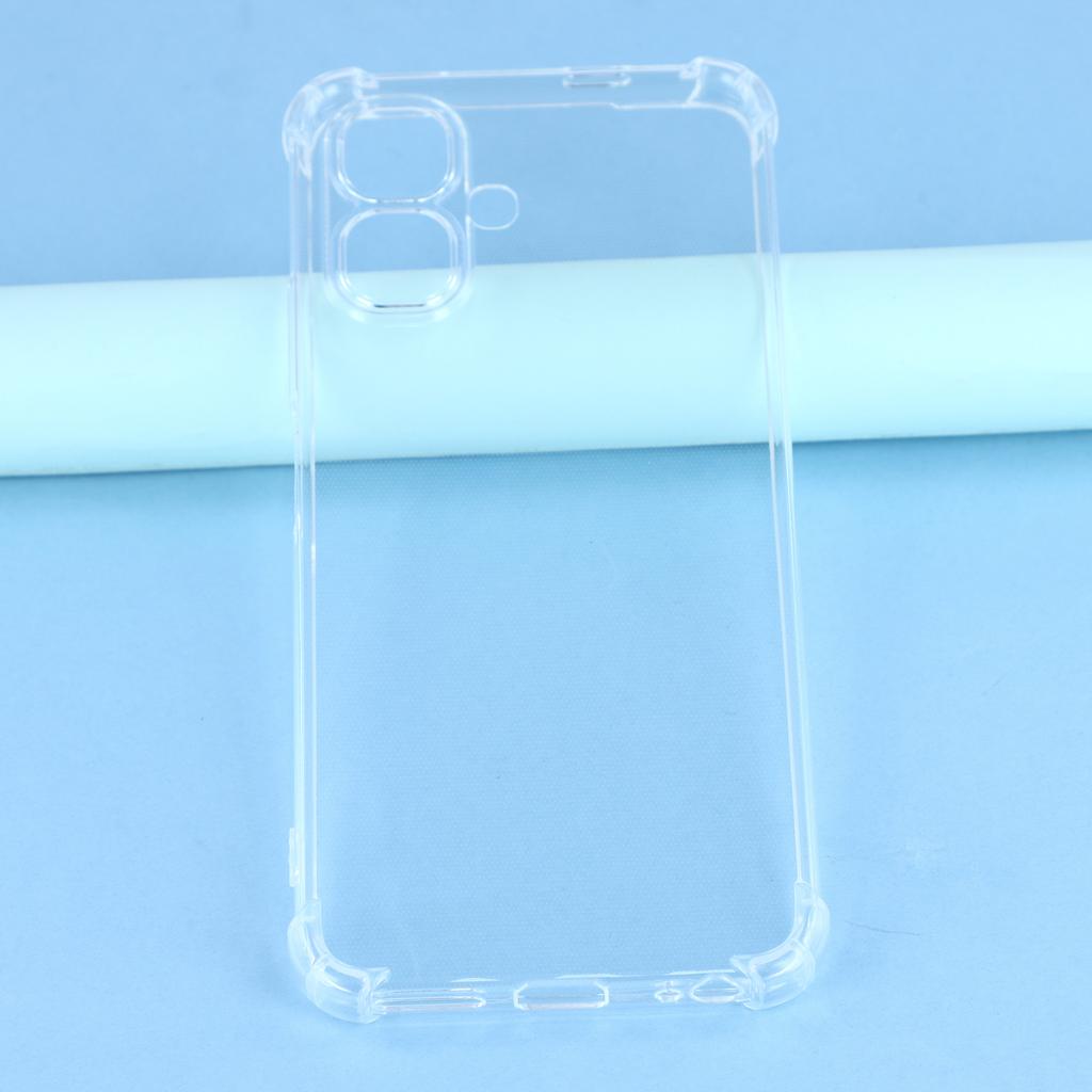 For Infinix Smart 10 Case Reinforced Four Corner Anti-Drop Clear TPU Phone Cover
