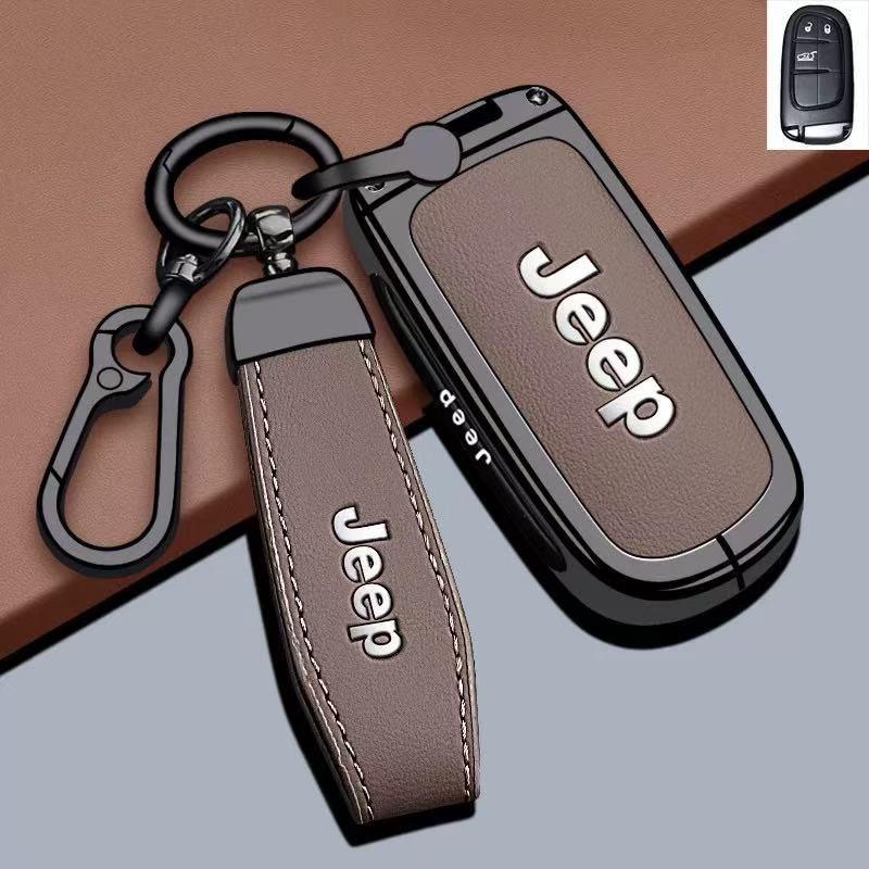 Чехол для ключа для Jeep Grand Cherokee, Compass, Patriot, Commander и Cherokee
